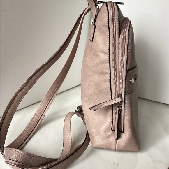 SevenDays pink vegan purse/ back pack - Picture 4 of 9